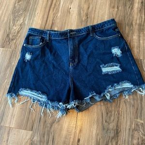 Jean shorts size 1XL 16/18